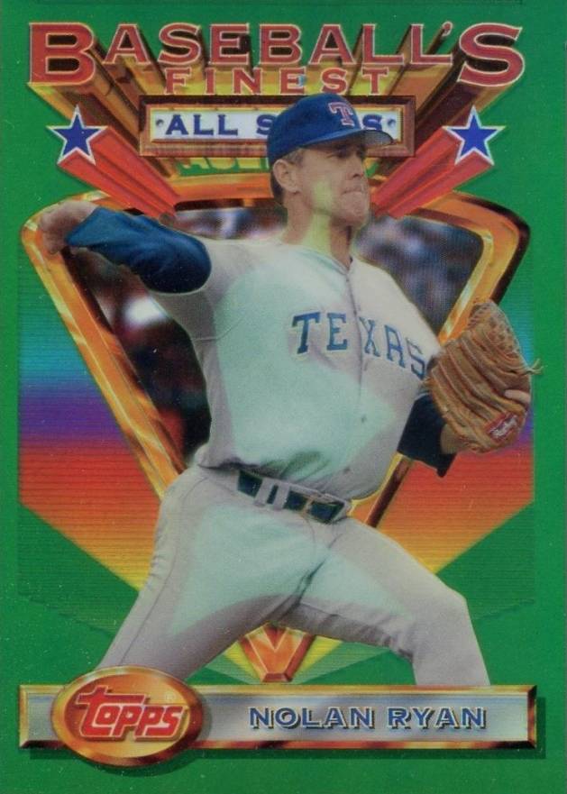 1993 Finest Nolan Ryan #107 Baseball Card