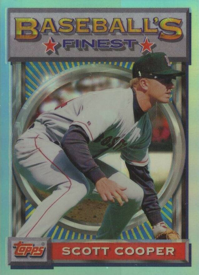 1993 Finest Scott Cooper #7 Baseball Card