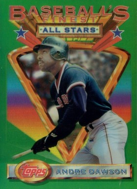 1993 Finest Andre Dawson #84 Baseball Card
