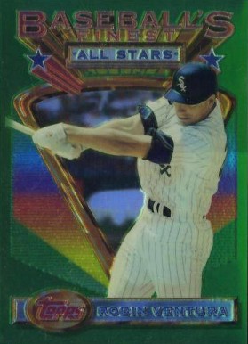 1993 Finest Robin Ventura #93 Baseball Card