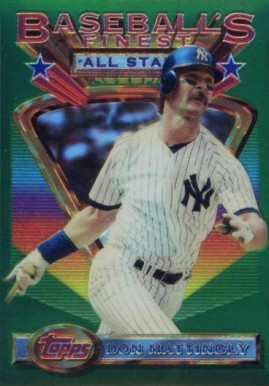1993 Finest Don Mattingly #98 Baseball Card