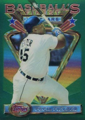 1993 Finest Cecil Fielder #111 Baseball Card