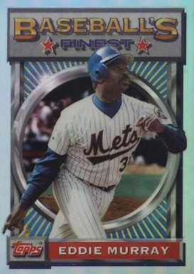 1993 Finest Eddie Murray #122 Baseball Card