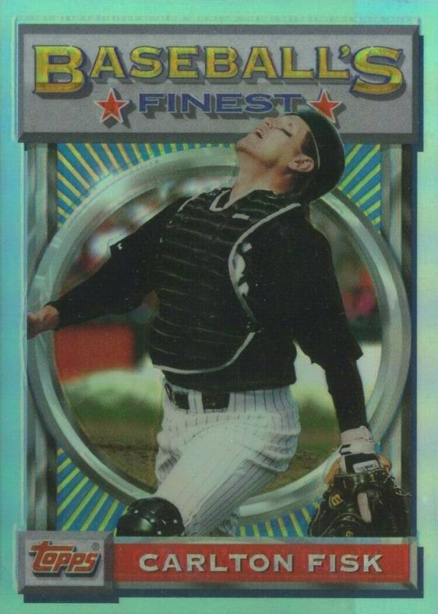 1993 Finest Carlton Fisk #125 Baseball Card