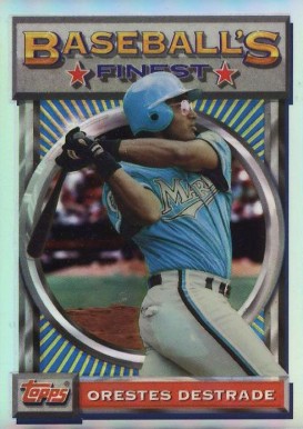 1993 Finest Orestes Destrade #144 Baseball Card