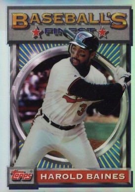 1993 Finest Harold Baines #153 Baseball Card