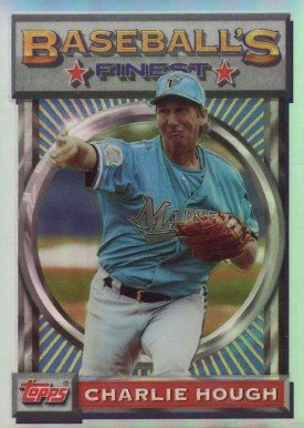 1993 Finest Charlie Hough #169 Baseball Card