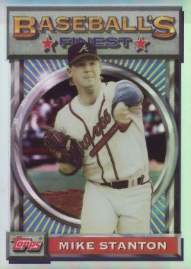 1993 Finest Michael Stanton #176 Baseball Card