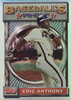 1993 Finest Eric Anthony #179 Baseball Card