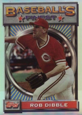 1993 Finest Rob Dibble #180 Baseball Card