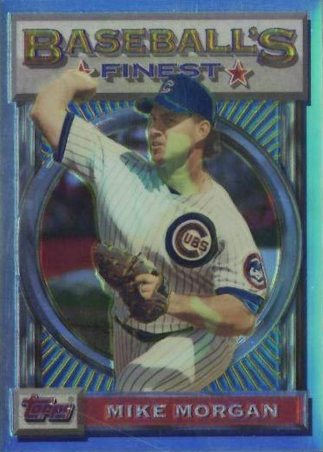 1993 Finest Mike Morgan #188 Baseball Card