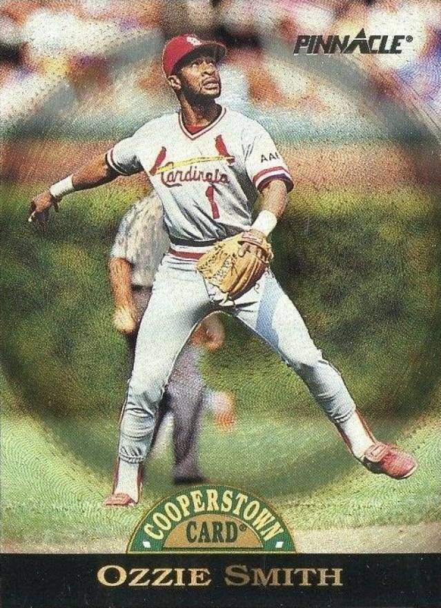 1993 Pinnacle Cooperstown Ozzie Smith #9 Baseball Card