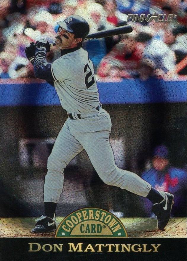 1993 Pinnacle Cooperstown Don Mattingly #14 Baseball Card