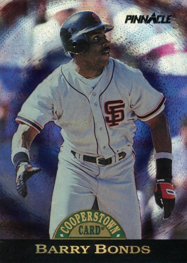 1993 Pinnacle Cooperstown Barry Bonds #15 Baseball Card