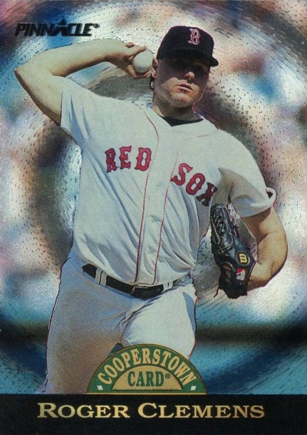 1993 Pinnacle Cooperstown Roger Clemens #18 Baseball Card