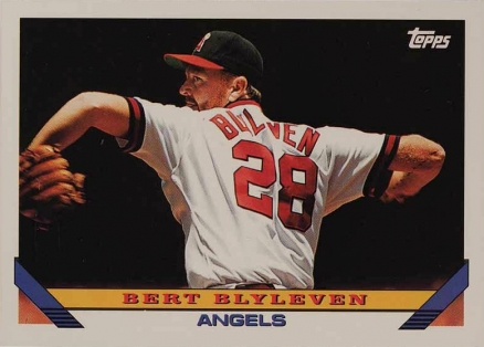 1993 Topps Bert Blyleven #48 Baseball Card