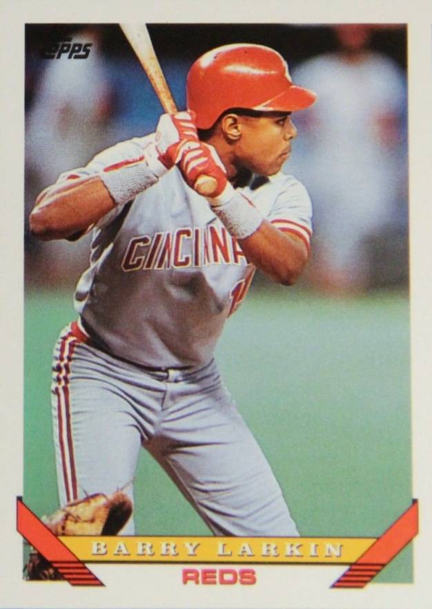 1993 Topps Barry Larkin #110 Baseball Card