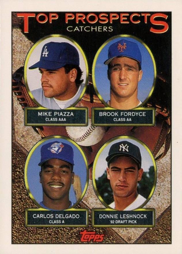 1993 Topps Top Prospects Catchers #701 Baseball Card