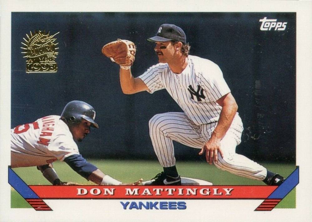 1993 Topps Don Mattingly #32 Baseball Card