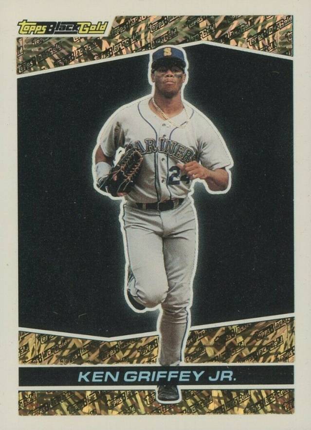 1993 Topps Black Gold Ken Griffey Jr. #33 Baseball Card