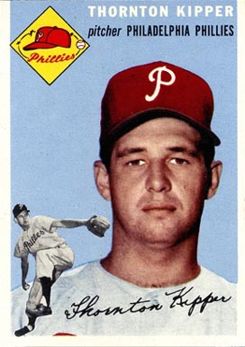 1954 Topps Thornton Kipper #108 Baseball Card