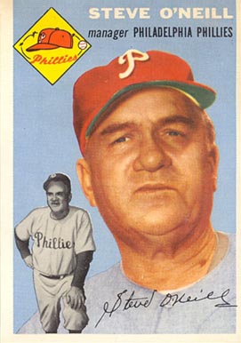 1954 Topps Steve O'Neil #127 Baseball Card