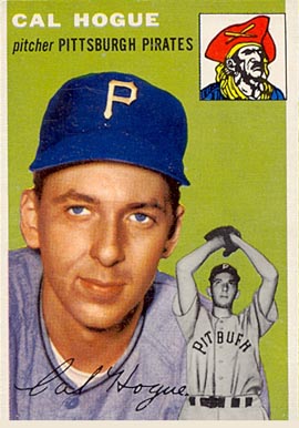 1954 Topps Cal Hogue #134 Baseball Card