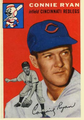 1954 Topps Connie Ryan #136 Baseball Card