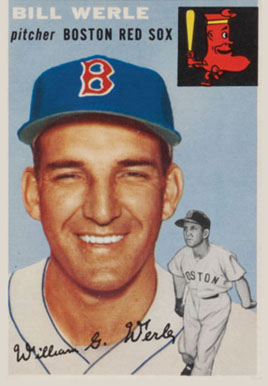 1954 Topps Bill Werle #144 Baseball Card