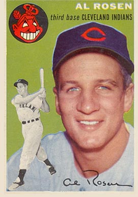 1954 Topps Al Rosen #15 Baseball Card