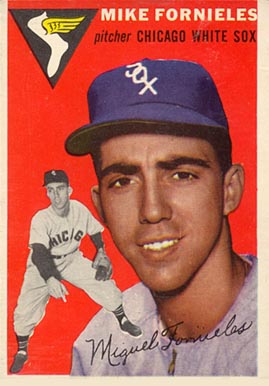 1954 Topps Mike Fornieles #154 Baseball Card