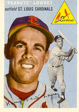1954 Topps Peanuts Lowrey #158 Baseball Card