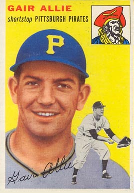 1954 Topps Gair Allie #179 Baseball Card