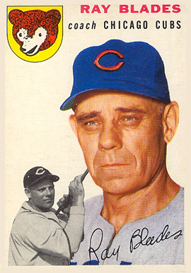 1954 Topps Ray Blades #243 Baseball Card