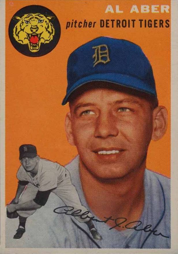 1954 Topps Al Aber #238 Baseball Card