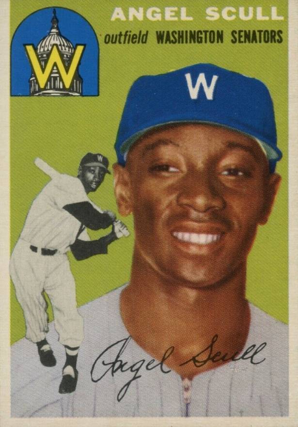 1954 Topps Angel Scull #204 Baseball Card