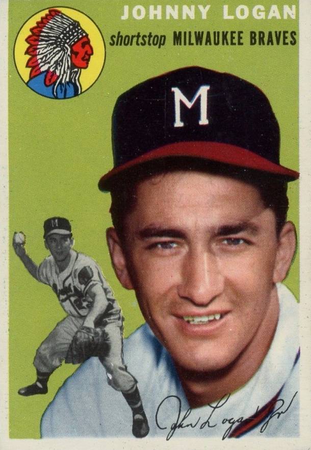 1954 Topps John Logan #122 Baseball Card