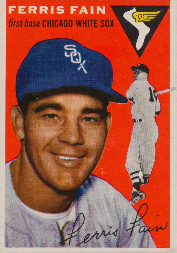 1954 Topps Ferris Fain #27 Baseball Card