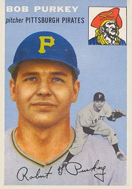1954 Topps Bob Purkey #202 Baseball Card