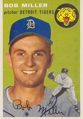 1954 Topps Bob Miller #241 Baseball Card