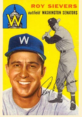 1954 Topps Roy Sievers #245 Baseball Card
