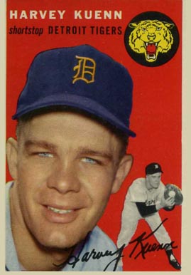 1954 Topps Harvey Kuenn #25 Baseball Card