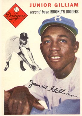 1954 Topps Junior Gilliam #35 Baseball Card