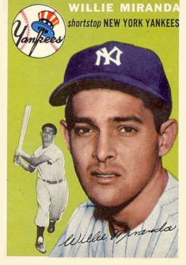 1954 Topps Willie Miranda #56 Baseball Card