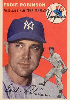 1954 Topps Eddie Robinson #62 Baseball - VCP Price Guide