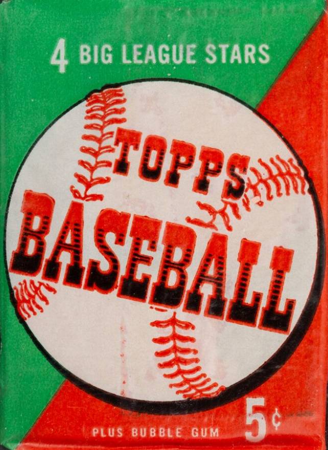 1954 Topps Wax Pack #WP Baseball Card