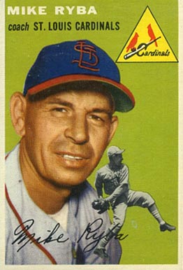1954 Topps Mike Ryba #237 Baseball Card