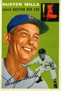 1954 Topps Buster Mills #227 Baseball Card