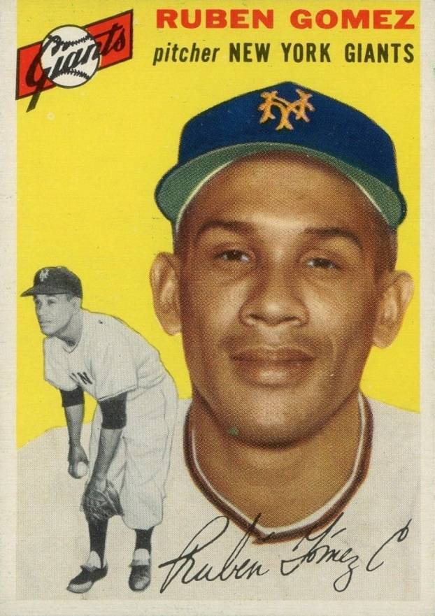 1954 Topps Ruben Gomez #220 Baseball Card