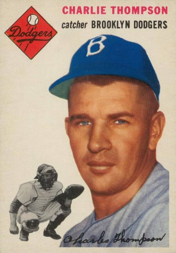1954 Topps Charlie Thompson #209 Baseball Card